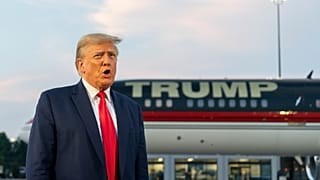 Donald Trump in Atlanta, Georgia.