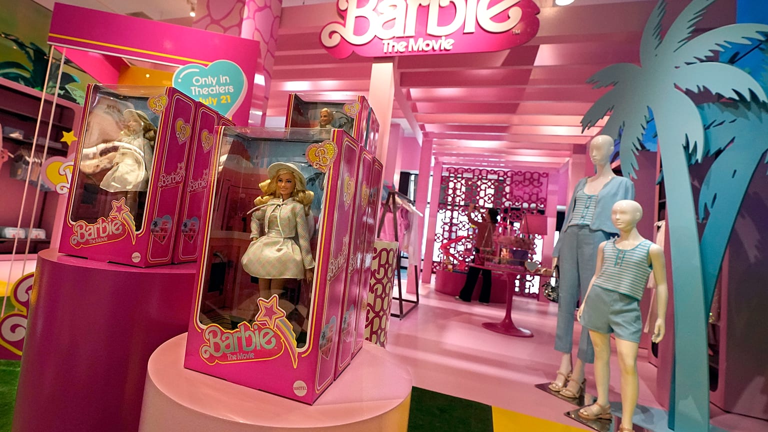 A Mattel egyik üzlete