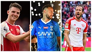 Declan Rice, Neymar e Kane mudaram de camisola este verão