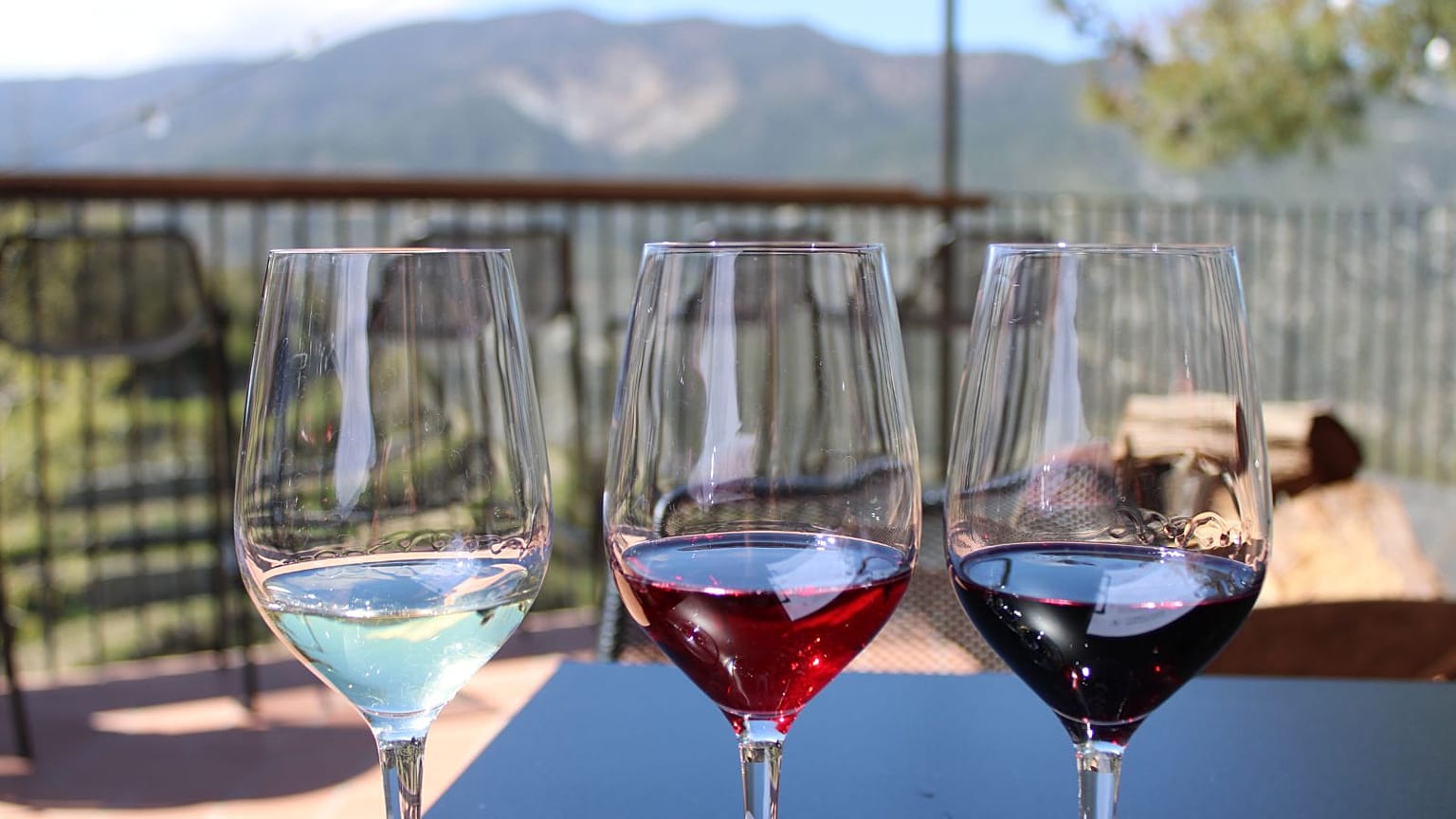 Wines in Tsiakkas winery.
