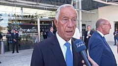 Portugals Präsident Marcelo Rebelo de Sousa auf dem Estoril-Forum