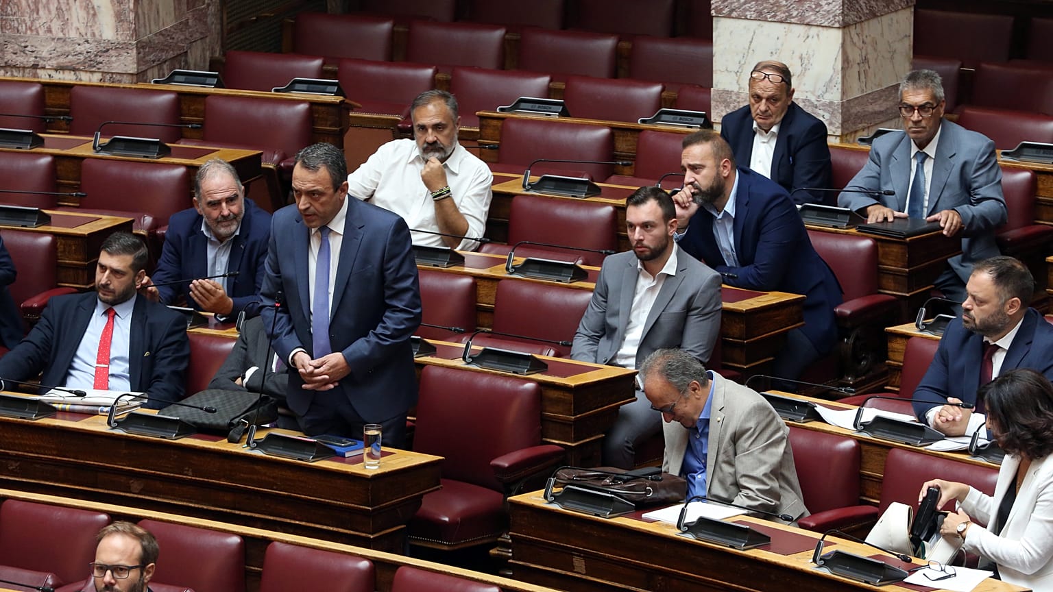 ο πρόεδρος των «Σπαρτιατών», Βασίλης Στίγκας