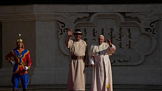 جولة البابا في منغوليا