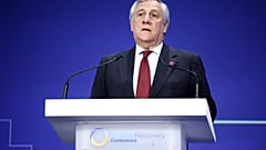 وزير الخارجية الإيطالي أنطونيو تاياني