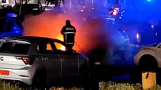 Protesta antiinmigración en Chipre