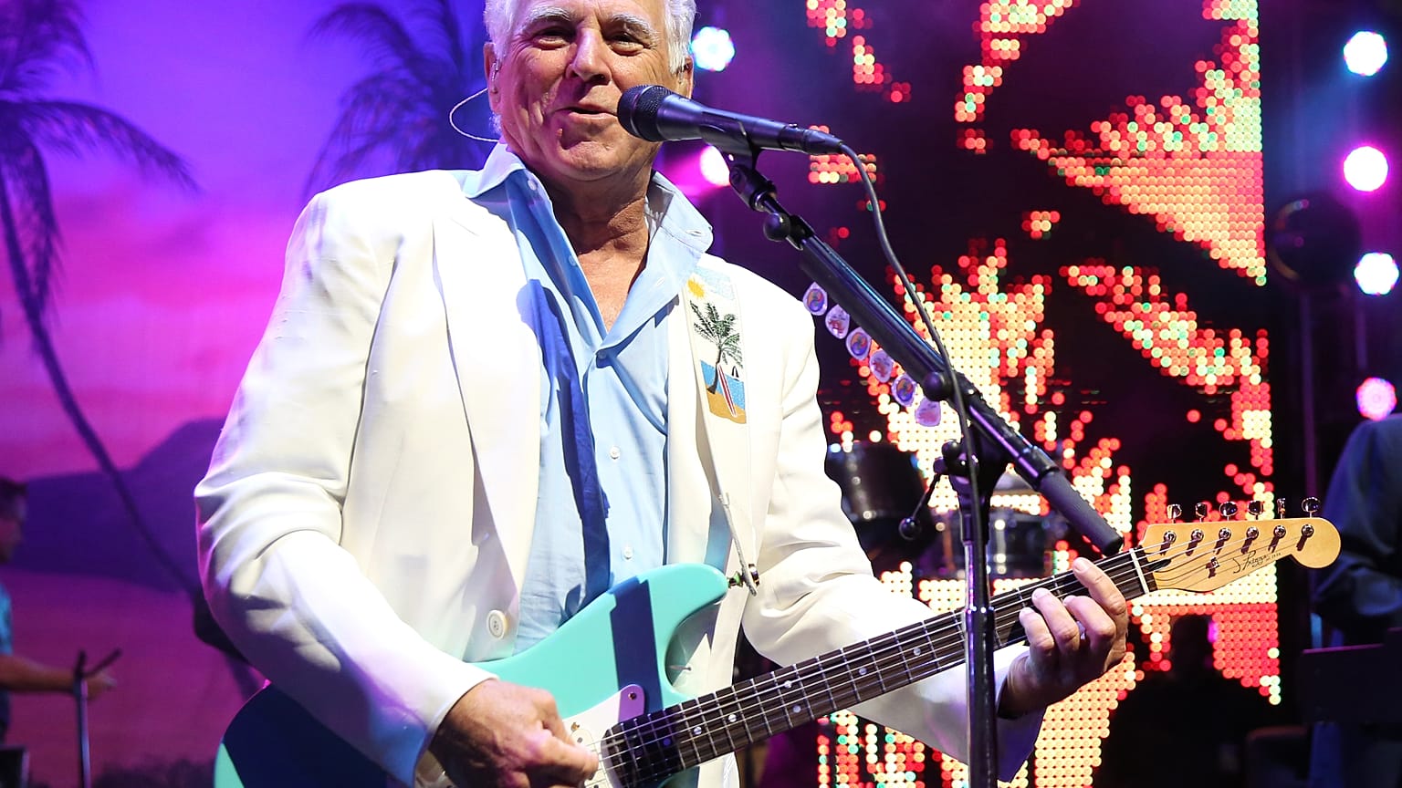 Jimmy Buffett pour la première de "Jurassic World" à Los Angeles en 2015