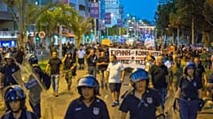 Αντιφασιστική πορεία στη Λεμεσό
