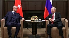 Erdogan und Putin bei einem früheren Treffen (2021)