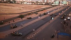 قوات الدعم السريع التابعة للجنرال حمدان دقلو حميدتي في شوارع العاصمة الخرطوم 14/01/2020 