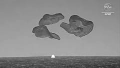 Atterrissage du vaisseau spatial SpaceX