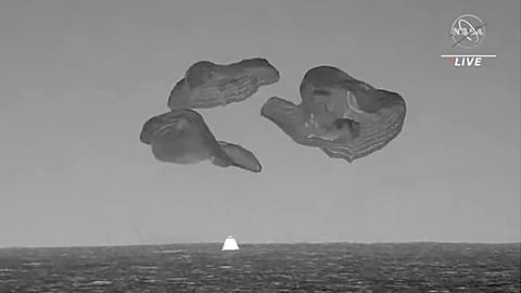 Landing of SpaceX.
