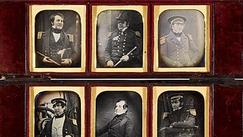 Pre-eminent set of daguerreotypes of Franklin's lost expedition to the Northwest passage
