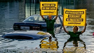 Φωτογραφία από την κινητοποίηση των περιβαλλοντικών ακτιβιστών