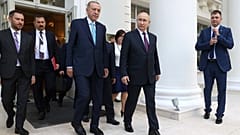 Erdoğan und Putin in Sotschi