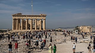 Πανοραμική απόψη του αρχαιολογικού χώρου της Ακρόπολης 