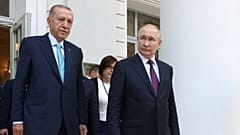 Cumhurbaşkanı Erdoğan, Soçi'de Rusya lideri Putin ile pazartesi günü bir araya geldi