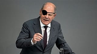 German Chancellor Olaf Scholz speaks on the second day of the budget 2024 debate at the German parliament Bundestag in Berlin, Germany, Wednesday, Sept. 6, 2023.