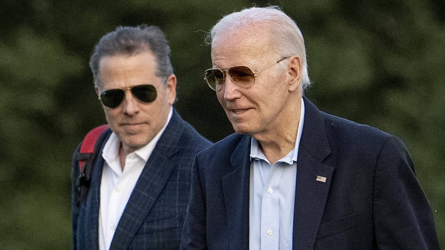 Joe Biden és fia, Hunter Washingtonban