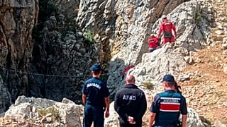 Morca Düdeni'nde arama kurtarma çalışmaları