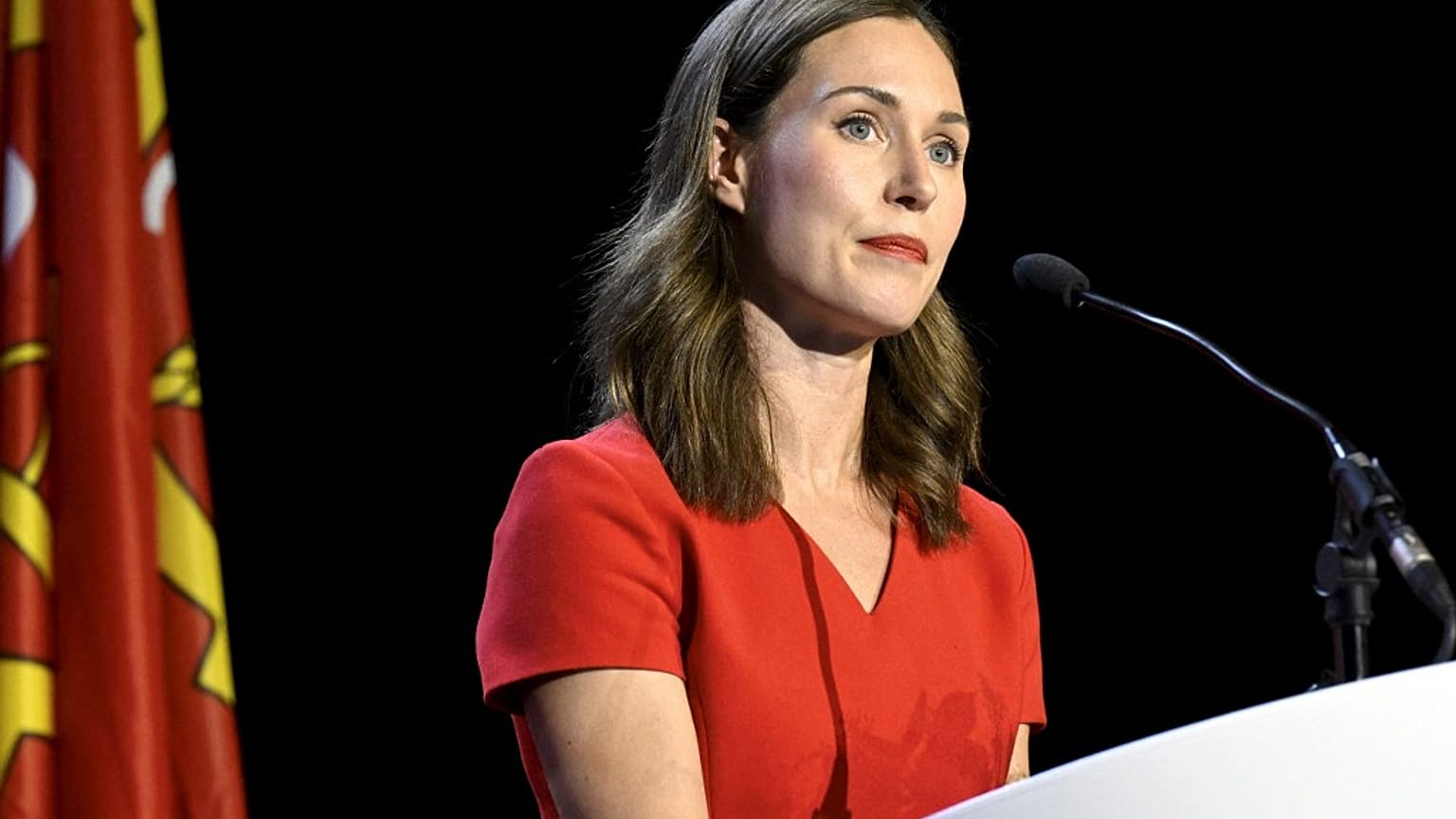 Sanna Marin, exprimera ministra de Finlandia. 