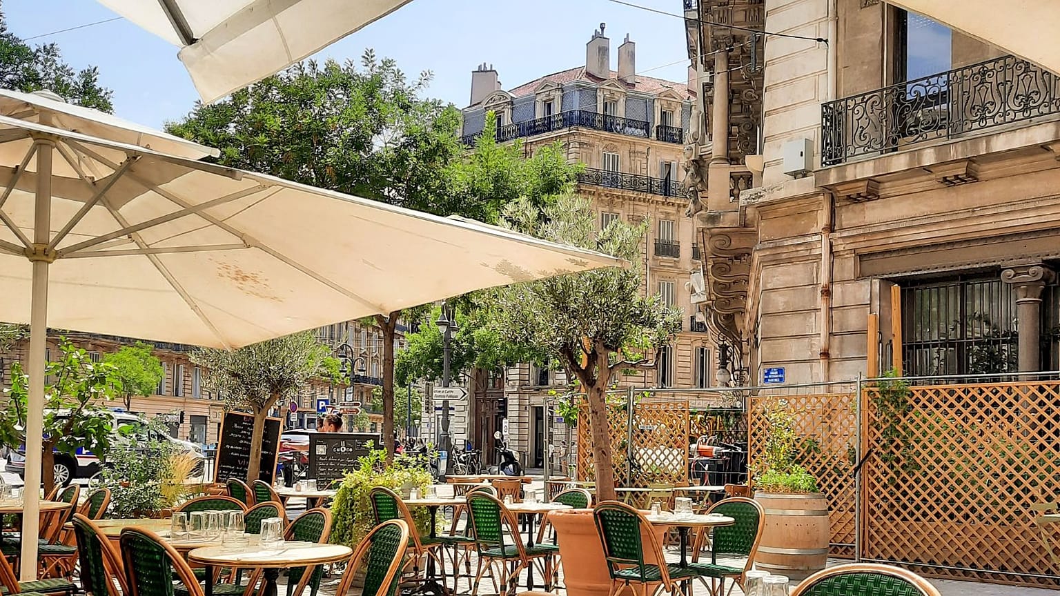 Marseille in the sunshine.