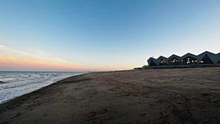 'Murder scene': The beachside yoga venue
