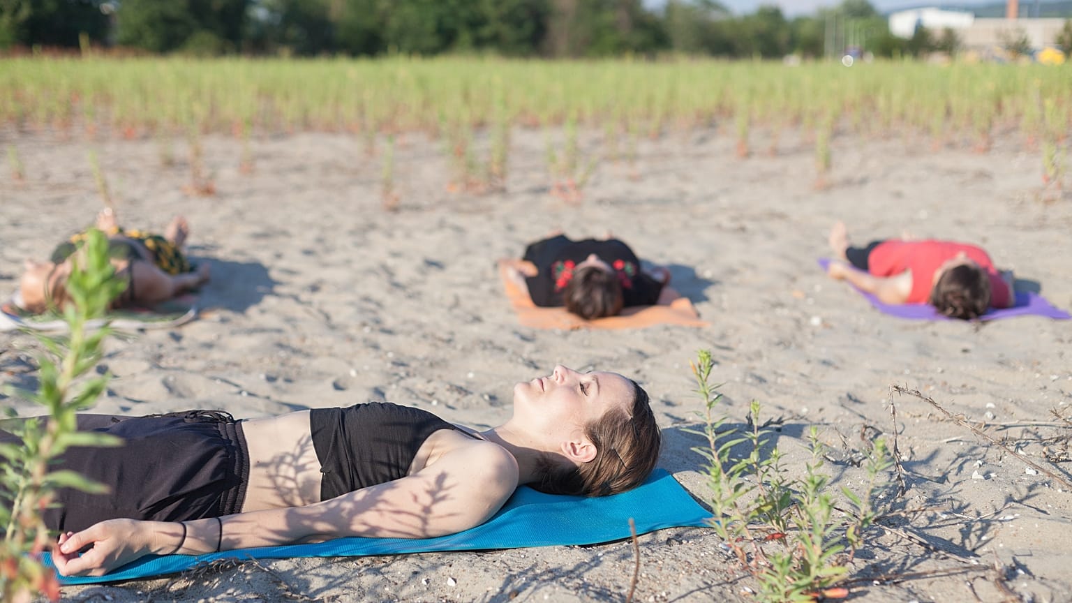 Yoga dersi