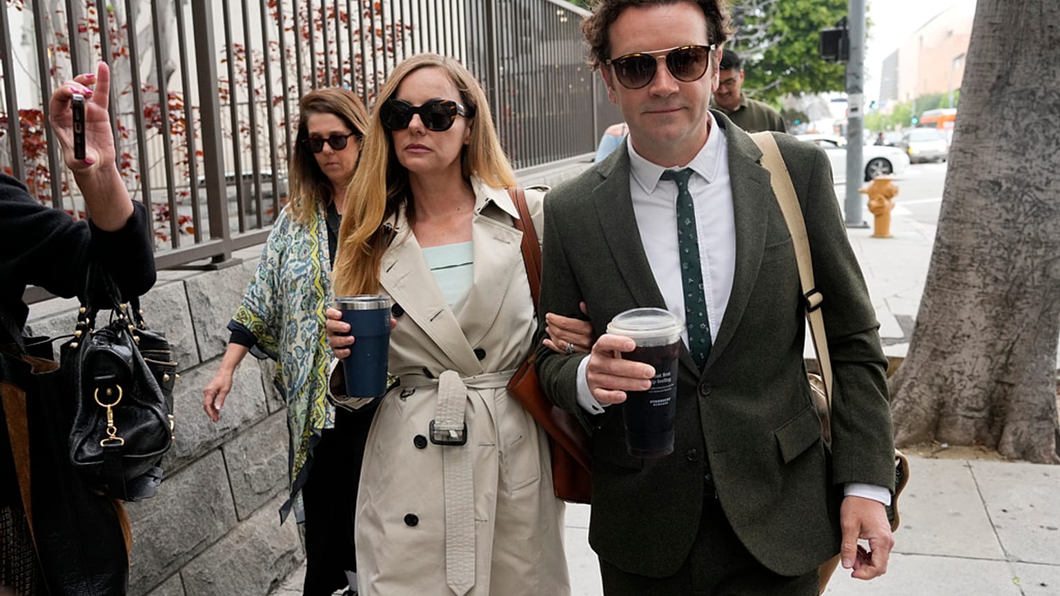 L'acteur Danny Masterson et sa femme Bijou Phillips 