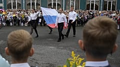 évnyitó egy szentpétervári iskolában