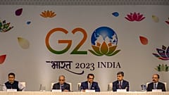 Première conférence de presse du Sommet du G20, à New Dehli, Inde. 08/09/2023