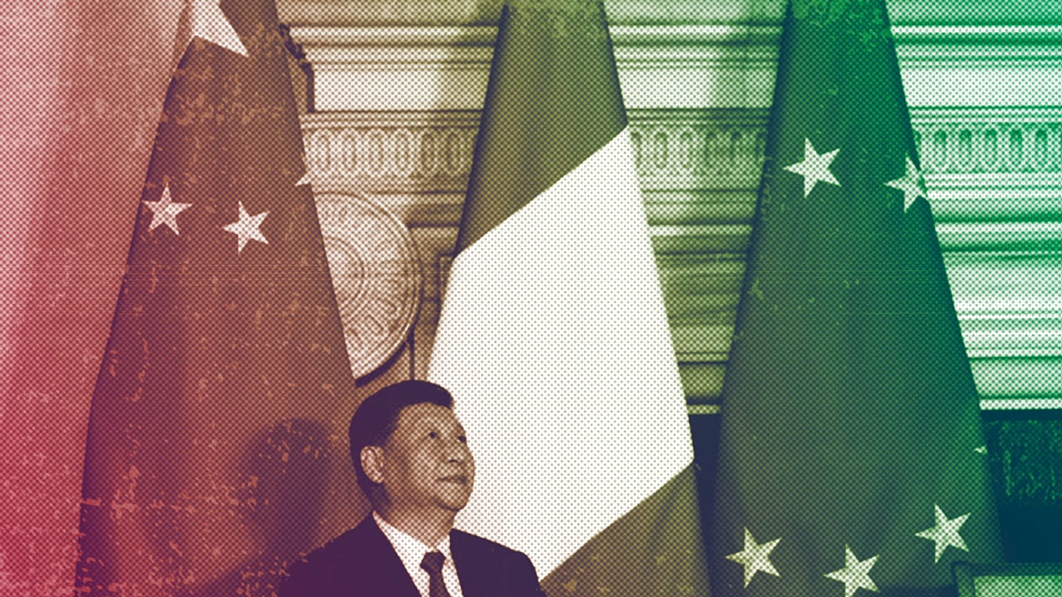 Chinese President Xi Jinping at Rome's Villa Madama, March 2019