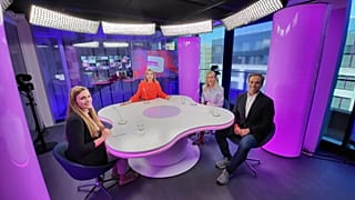 Meabh Mc Mahon con Kait Bolongaro, Ricardo Borges de Castro y Sandra Pasaric
