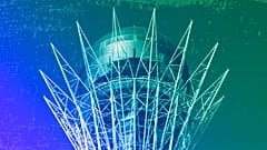The Baiterek Tower monument in Astana, January 2021