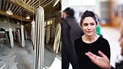 Sadaf and her 'Concrete' exhibition