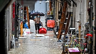 Piogge a Hong Kong