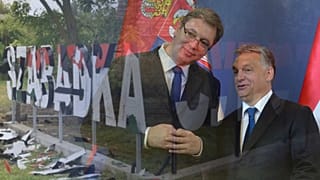 Aleksandar Vučić és Orbán Viktor találkozója Budapesten, 2015-ben