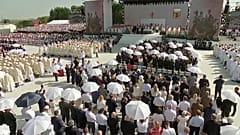 Le pape François a annoncé la béatification d'une famille polonaise. 