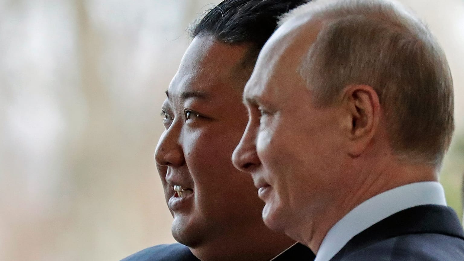 Kuzey Kore Lideri Kim Jong Un ve Rusya Devlet Başkanı Vladimir Putin