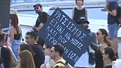Η αντιρατσιστική πορεία στη Λευκωσία