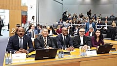 Οι εκπρόσωποι των νησιωτικών χωρών στο δικαστήριο