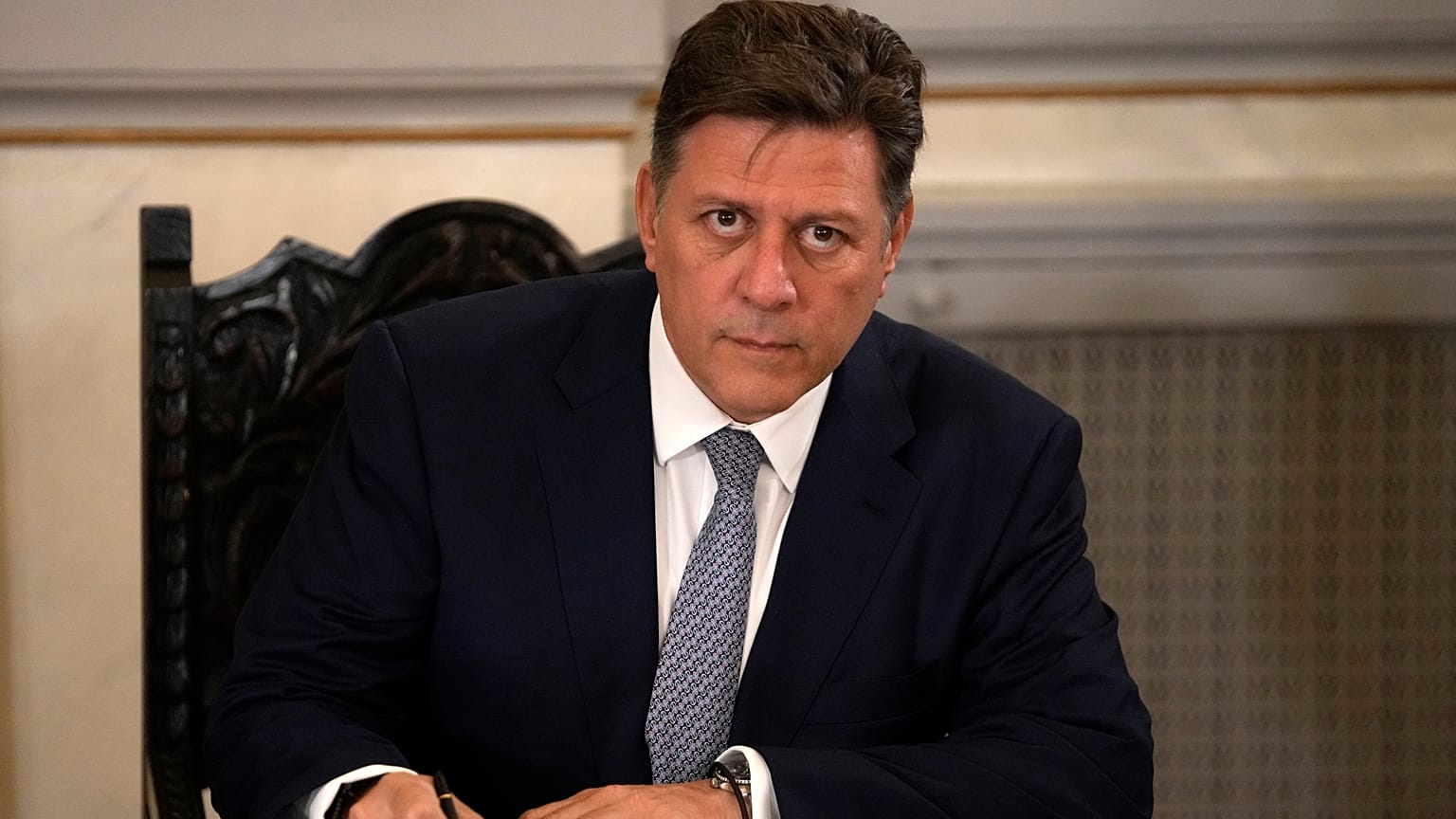 Yunanistan Denizcilik Bakanı Miltiadis Varvitsiotis