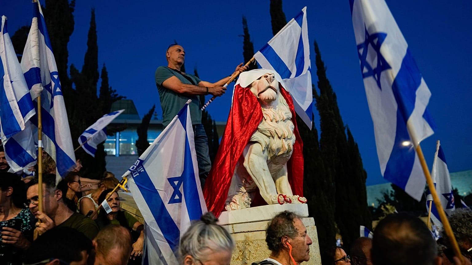 Proteste contro la riforma della giustizia