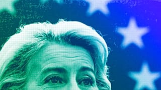 La Presidenta de la Comisión Europea, Ursula von der Leyen, pronuncia un discurso sobre el estado de la Unión en el Parlamento Europeo en Estrasburgo, 15 de septiembre de 2021.
