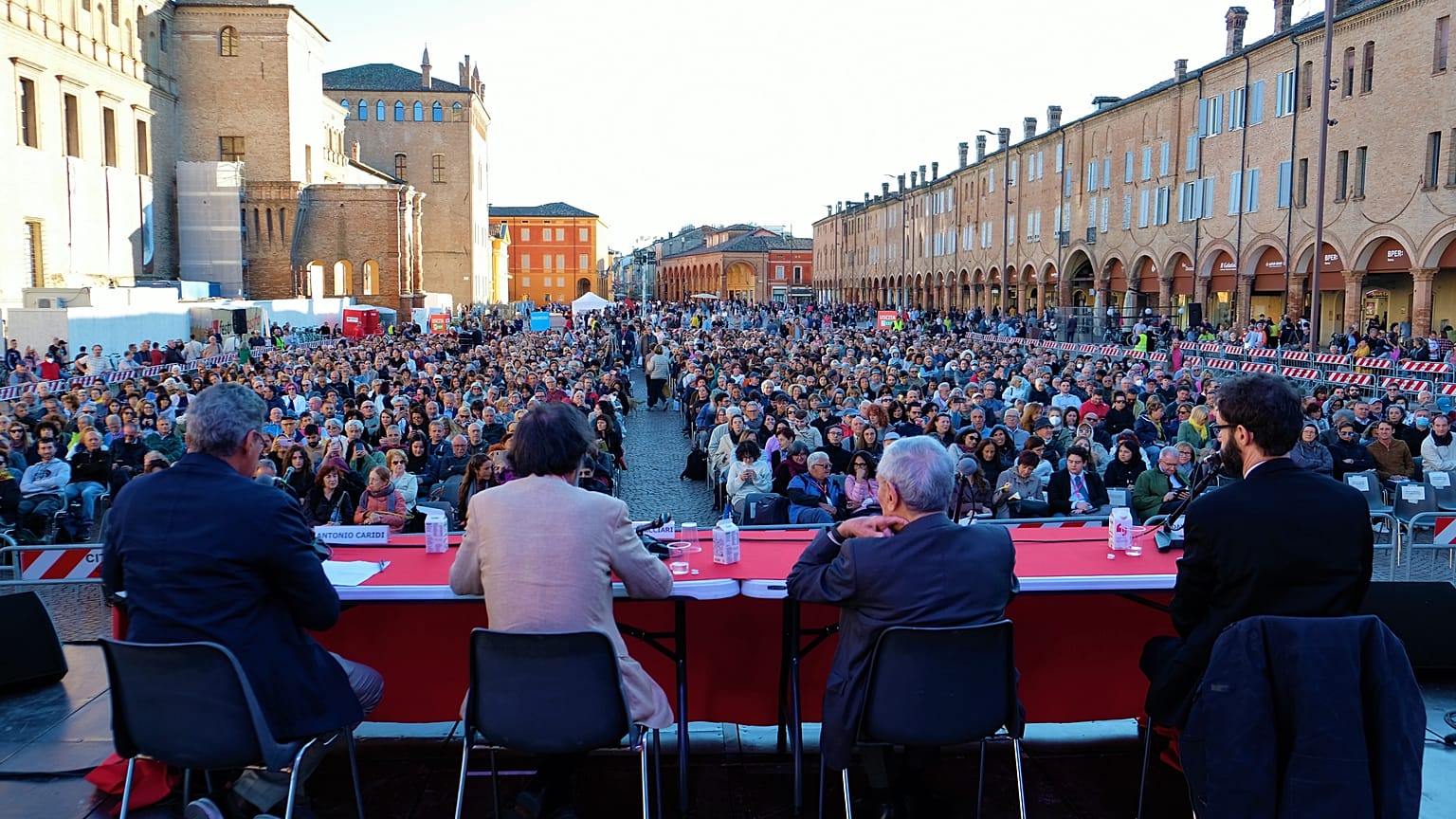 Lesson of Cacciari Massimo, Irti Natalino, Valter Malosti. Carpi, 2022.