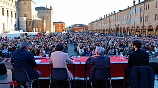Lesson of Cacciari Massimo, Irti Natalino, Valter Malosti. Carpi, 2022.