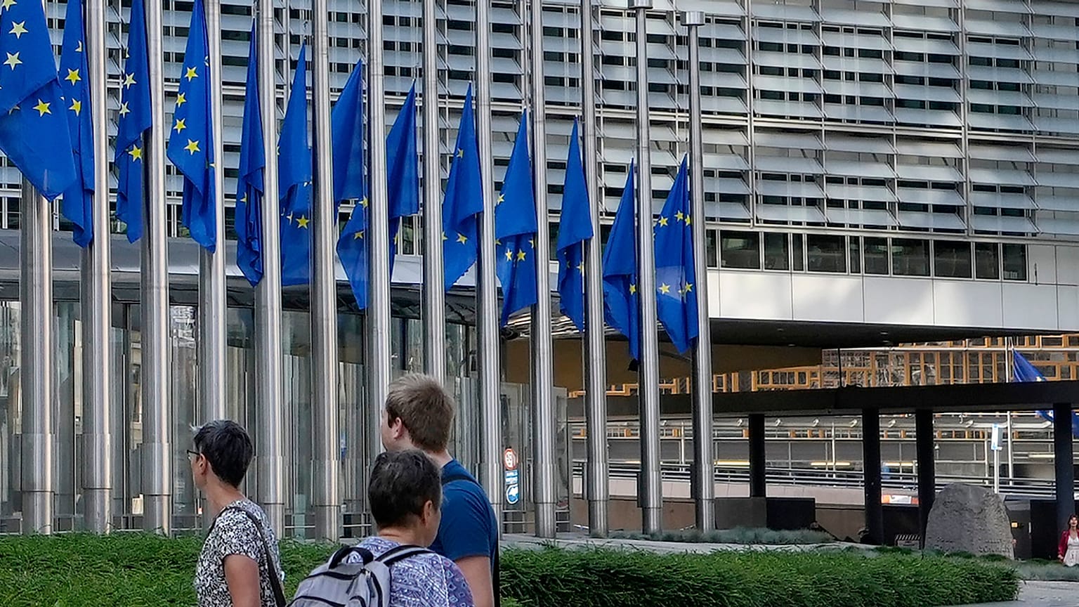 European Commission building, Brussels.
