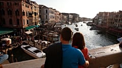Touristen in Venedig 