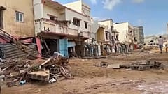 Devastazione in Libia. 