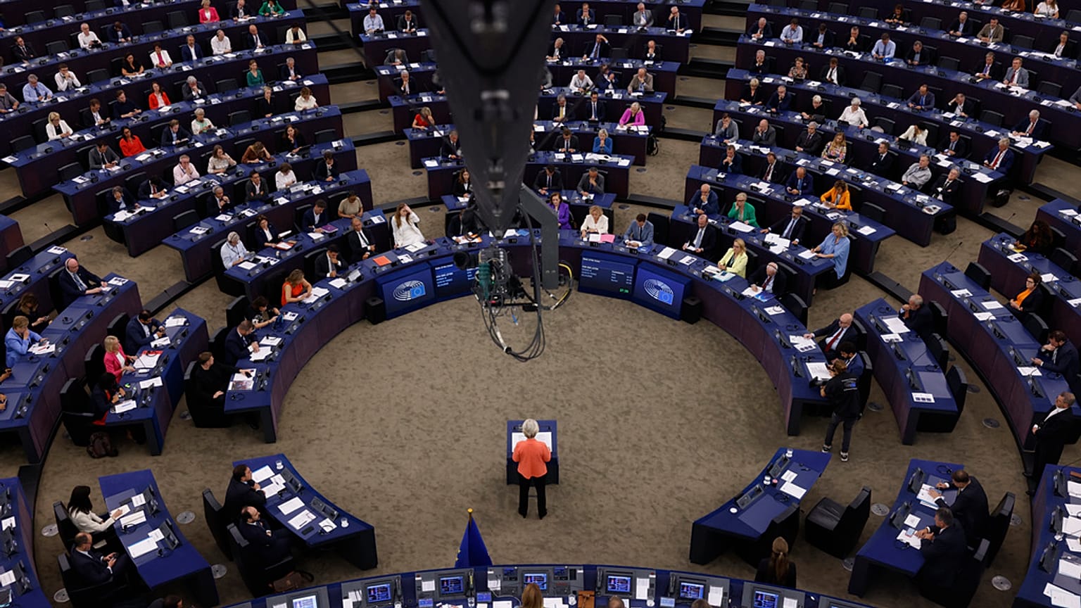 Ολομέλεια του ευρωκοινοβουλίου στο Στρασβούργο