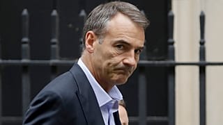 Bernard Looney, then CEO of oil and gas company BP, walks into 10 Downing Street in London, Friday, Sept. 11, 2020.